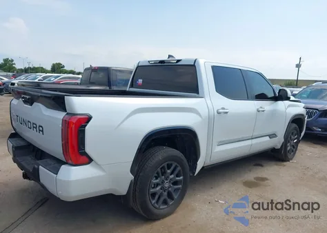 2025 Toyota Tundra Platinum 4Wd из США, поврежденный, VIN 5TFNA5DB9SX322383